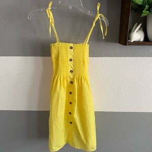 Yellow dress